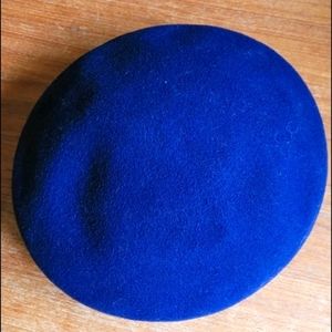 Vintage Henry Pollak Glenover Hat Navy Blue Size S